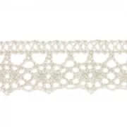 Pizzo mm. 13 Crema x1m