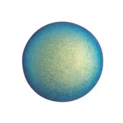 Cabochon di vetro di Puca® 18 mm Jet Mat AB x1