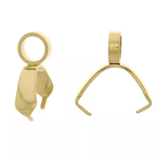 Fermaciondolo da 9 mm - acciaio inossidabile 304 dorato x1