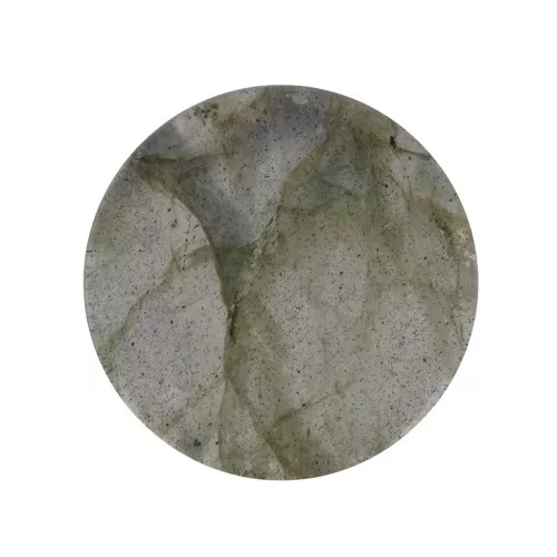 Cabochon piatto rotondo - disco - 10mm -pietra semi preziosa- Labradorite x1