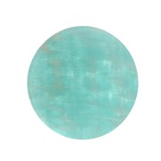 Cabochon piatto rotondo - disco - 10mm -pietra semi preziosa- Amazonite x1|raw }}