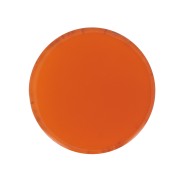 Cabochon piatto rotondo - disco - 10mm -pietra semi preziosa colorata- Corniola x1|raw }}