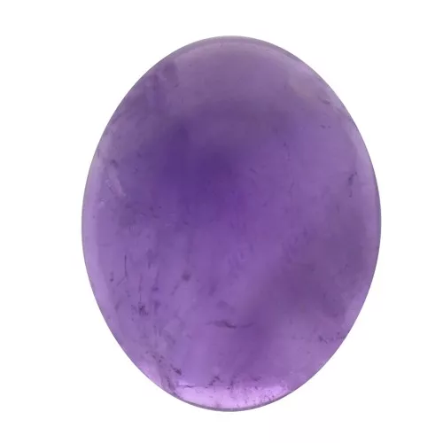Cabochon ovale 10x8 mm in pietra semi preziosa - Ametista x1