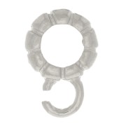 Passante per ciondolo 7 mm per cordone 4 mm - Argent 925 x1|raw }}