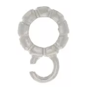 Passante per ciondolo 7 mm per cordone 4 mm - Argent 925 x1