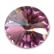Cabochon PureCrystal 1122 Rivoli mm. 14 Rose