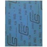 SCHRODER Carta vetrata - morbido impermeabile 280x230 mm - P220 - Blu x1