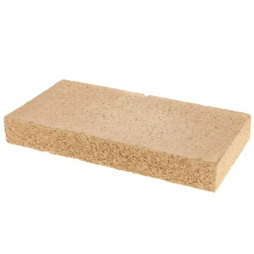 Mattone refrattario blocco di saldatura 22x10x3 cm - Marrone chiaro x1