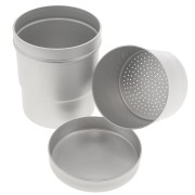 Scatola pr limatura 83x64 mm - Alluminio x1