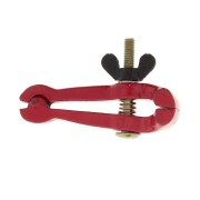 Morsetto a mano in acciaio forgiato 107 mm - Rosso x1