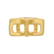 Pendente a stella con  Ossido di zirconio 5 mm - Oro - Cristallo x1