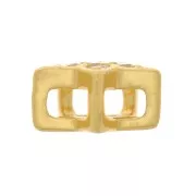 Pendente a stella con Ossido di zirconio 5 mm - Oro - Cristallo x1