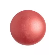 Cabochon di vetro di Puca® 18 mm Pastel Dark Coral x1