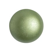 Cabochon di vetro di Puca® 18 mm Pastel Olivine x1