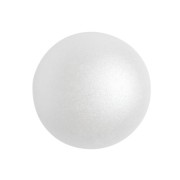 Cabochon di vetro di Puca® 18 mm Pastel White x1