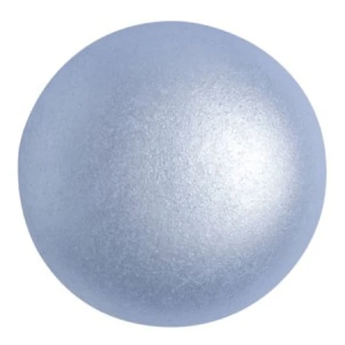 Cabochon rotondo di vetro di Puca® 25 mm - Pastel Light Sapphire x1