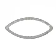 Distanziatori navetta striati 18x8 mm - acciaio inossidabile 304 x6