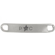 Distanziatori personalizzati 30x5 mm con logo simplice - Acciaio inox 304 x100|raw }}