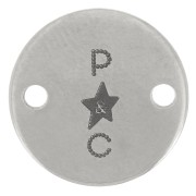 Distanziatori personalizzati da 12mm con logo simplice -acciaio inox 304 x100|raw }}