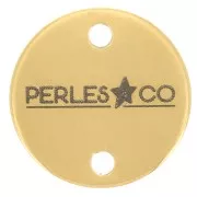 Distanziatori personalizzati 12mm con logo complesso-acciaio inox 304 dorato x100