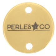 Distanziatori personalizzati 12mm con logo complesso-acciaio inox 304 dorato x100
