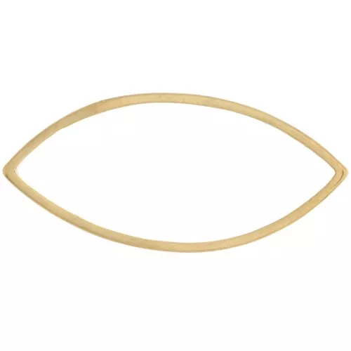 Anelli di montaggio e tessitura 27x12 mm - Acciaio inossidabile 304 Oro x1