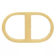 Distanziatore arrotondato 16x9mm - acciaio inox 304 dorato x1