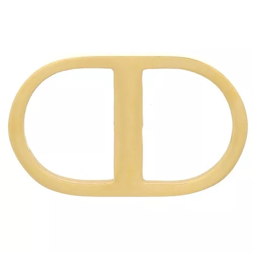 Distanziatore arrotondato 16x9mm - acciaio inox 304 dorato x1