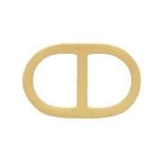 Distanziatore arrotondato 11x7mm - acciaio inox 304 dorato x1|raw }}