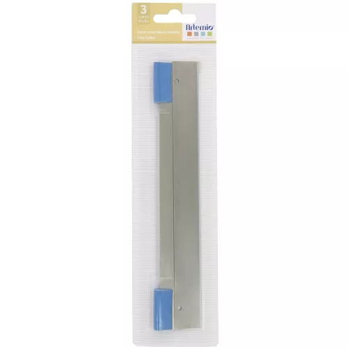 Set di 3 lame da taglio per pasta polimerica con 2 manici - Artémio
