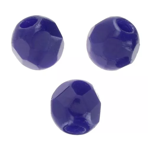 Sfaccettate 3 mm - Blu navy x50