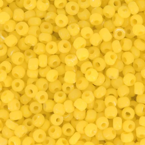 Charlottes Preciosa 15/0 Opaque Jaune x10g