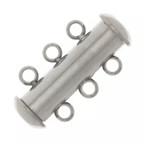 Chiusura magnetica e scorrevole 3 file 20 mm - Acciaio inossidabile 304 x1