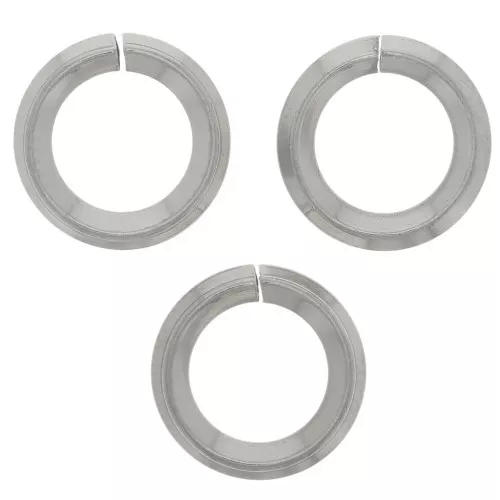 Anelli tondi aperti limati 10x1,8 mm - Acciaio inox 304 x10