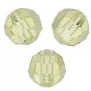 Preciosa Crystal Round Faceted Beads 5mm - Jonquil x15