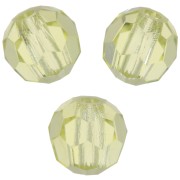 Perline sfaccettate rotonde di cristallo Preciosa 4mm - Jonquil x20|raw }}