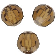 Perline sfaccettate di cristallo Preciosa 4mm - Smoked Topaz x20|raw }}