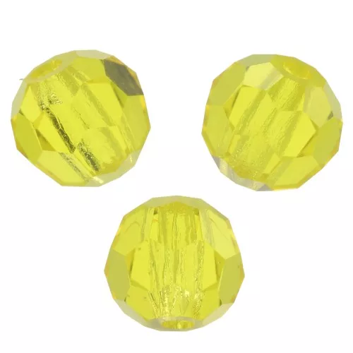 Perline sfaccettate di cristallo Preciosa 4mm - Citrino x20