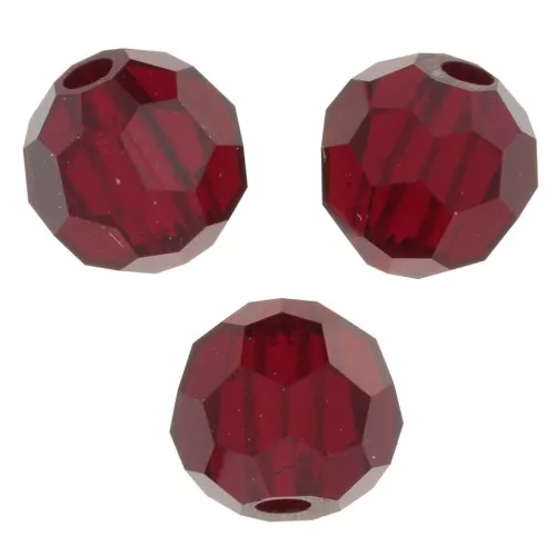 Perline sfaccettate di cristallo Preciosa 4mm - Siam x20