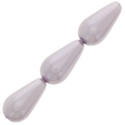 Perle Preciosa Pearshape Pearl 15x8 mm - Lavender x5