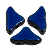 Perle in vetro Hélios® di Puca®  6x10 mm - Full Azzuro x10g