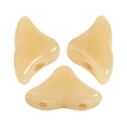 Perle in vetro Hélios® di Puca®  6x10 mm - Opaque Beige x10g
