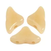 Perle in vetro Hélios® di Puca®  6x10 mm - Opaque Beige x10g