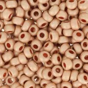 Perla Preciosa 11/0 2 mm - Terra Metallica Opaca - Dorato ramato x20g