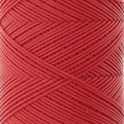 Filo piatto poliestere cerato Slam Cord per Micro Macramè 0,6 mm - Rosso x100m