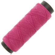 Filo piatto poliestere cerato Slam Cord per Micro Macramè 0,6 mm - Fucsia x100m