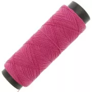 Filo piatto poliestere cerato Slam Cord per Micro Macramè 0,6 mm - Fucsia x100m