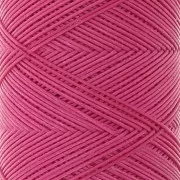 Filo piatto poliestere cerato Slam Cord per Micro Macramè 0,6 mm - Fucsia x100m