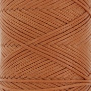 Filo piatto poliestere cerato Slam cord per micro macramè 1mm - Mocca x100m