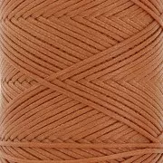 Filo piatto poliestere cerato Slam cord per micro macramè 1mm - Mocca x100m